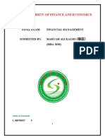 Final exam Financial management (Maryam 穆蕊) .