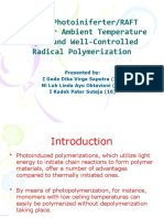 Ambient Temperature Controlled Radical Polymerization Using New Photoiniferter/RAFT Agent PMDC