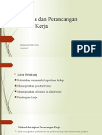 Analisis Dan Perancangan Sistem Kerja