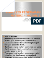 Analisis Penerapan Materi - Modul 1 Arhamar Rahimin