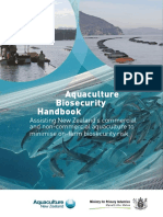 2016 Aqua Biosecurity Handbook On Farm Risks