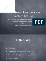 Fractures, Fracture Healing & Dislocations