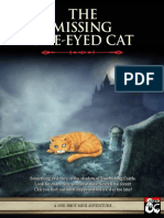 The Missing One Eyed Cat Level 10 Mini Adventure