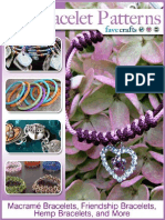 20 Bracelet Patterns Macram Bracelets Friendship Bracelets Hemp Bracelets A