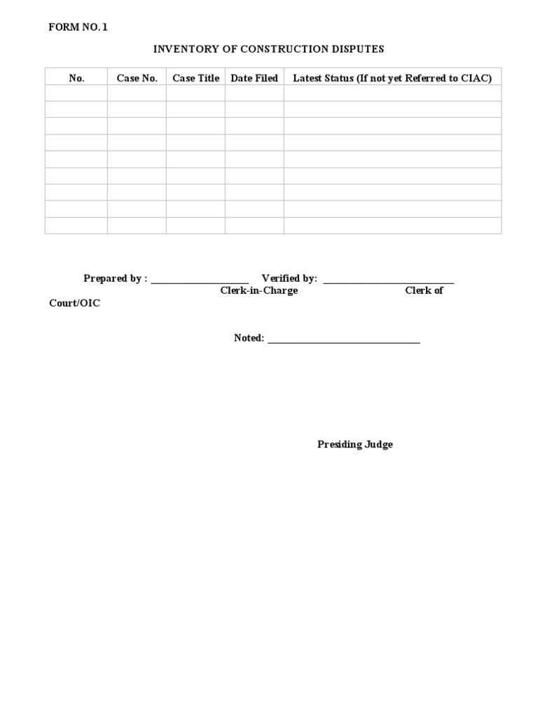 OCA Circular No. 111 2014 Form | PDF