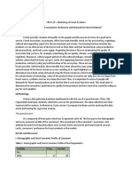 Assessment of Consumers' Preference and Demand For Forest Products