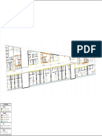 Plan etaje 1,3 - Proiect Tehnic Protectie la foc - Hotel