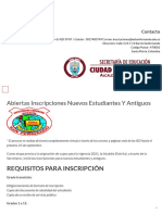 Institucion Educativa Distrital San Fernando – Portal Oficial