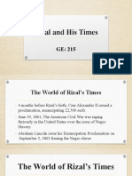 Rizal and His Times