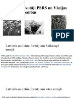 Latvijas Iedzīvotāji PSRS Un Vācijas Militārajās Vienībās