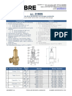 Válvula de Alivio de Presión Con Escape Conducido: / Pressure Relief Valve With Conveyed Discharge