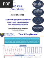 4.0 Harmonics - Fourier Transform Indices