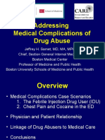 Addressing Medical Complications of Drug Abuse