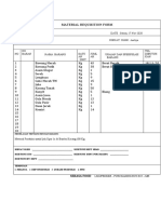 Form Material Request 2020