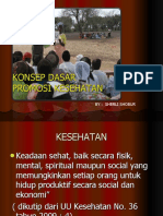 Konsep Promosi Kesehatan