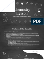 Chemistry Lesson - by Slidesgo
