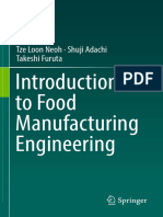 Introduction To Food Manufacturing Engineering