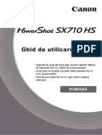 SX710 Manual Complet PDF