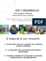 OLVER QUIJANO. Educaciòn y Desarrollo (Problemàticas Educativas)