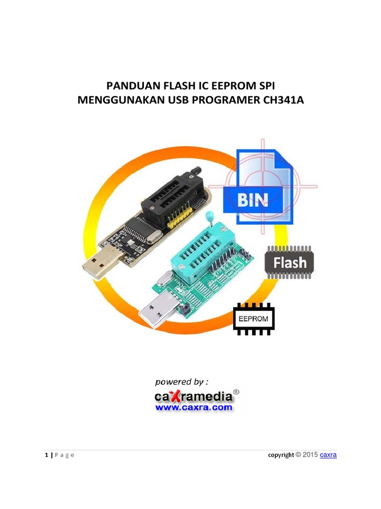 Panduan Penggunaan USB Programer CH341A | PDF | Komputer | Teknologi ...