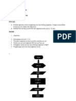 4103191201 Muh. Rayhan Arizal Algoritma,Flowcart,Pseudocode