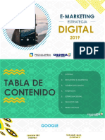 Estrategia digital de marketing y e-commerce para turismo