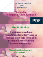 Slide Ramadan Anugerah Allah Terindah
