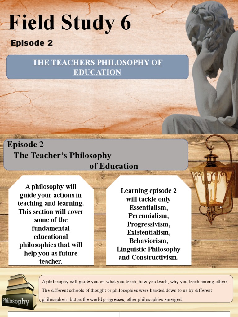 Field Study 6: Episode 2 | PDF | Philosophy Of Education | Curriculum