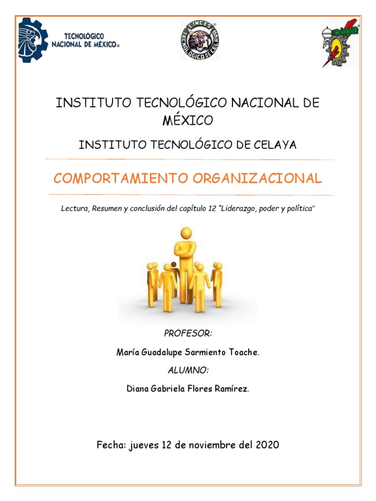 Resumen Liderazgo, Poder y Politica Terminado | PDF | Liderazgo ...