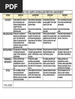 Campus Journalism Rubric 3