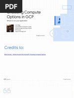 Choosing Compute Options