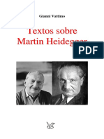 Gianni Vattimo Sobre Heidegger