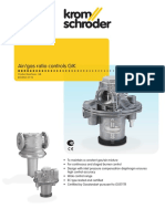 Air/gas Ratio Controls GIK: Product Brochure GB