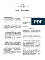 Project Management PERT and CPM