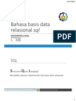 Pengenalan Bahasa SQL