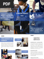 Brochure Lavado de Muebles