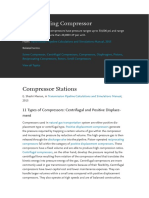 RECIPROCATING COMPRESSOR STATIONS