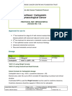 Paclitaxel Carboplatin Protocol Gynae Cancer