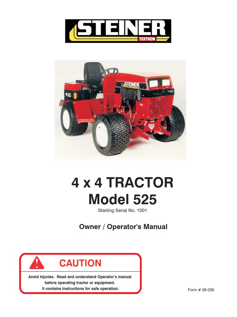 Steiner 525 Op PDF Tractor Transmission (Mechanics)
