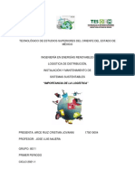 8e11 - 1.2 Importancia de La Logistica - Arce Ruiz Cristian Jovanni