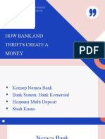 Kelompok 8 (How Bank and Thrifts Create A Money)