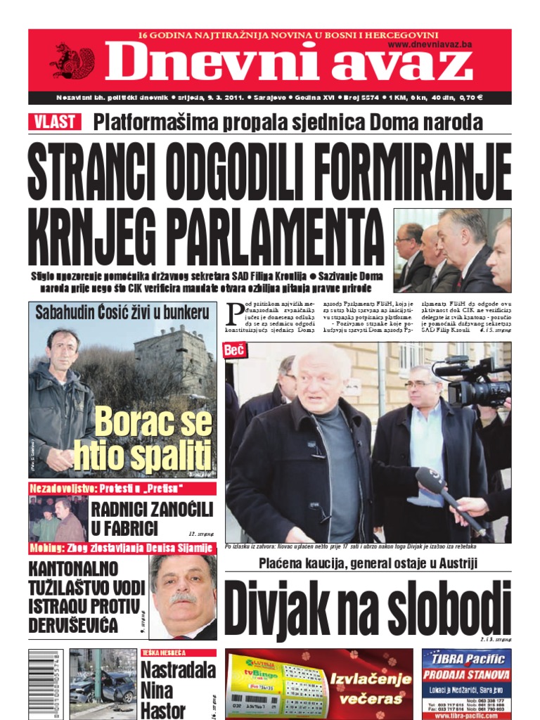 Dnevni Avaz 09.03 | PDF