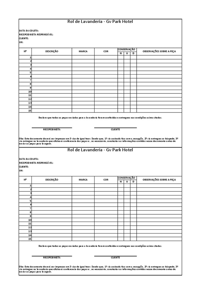 Rol de Lavanderia | PDF, image size:768x1024