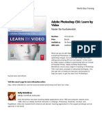 Adobe Photoshop Cs6 Learn by Video