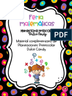 ??material Monstruos Feria Matematica Dulce Candy PDF