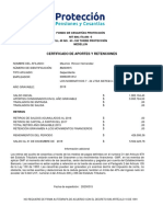 Certificado Declaracion Renta Cesantias