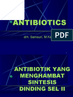 Antibiotics: Drh. Samsuri, M.Kes