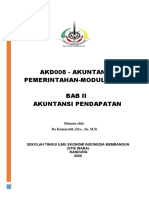 Akd008 Akuntansi Pemerintahan Modul Sesi 2 Bab Ii Akuntansi Pendapatan