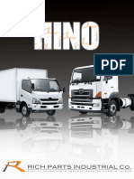 Hn08-Hino Ranger Pro, Mega, 500 '02-On