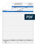 SDS - FO - MTTO-01 Formato de Reporte de Falla